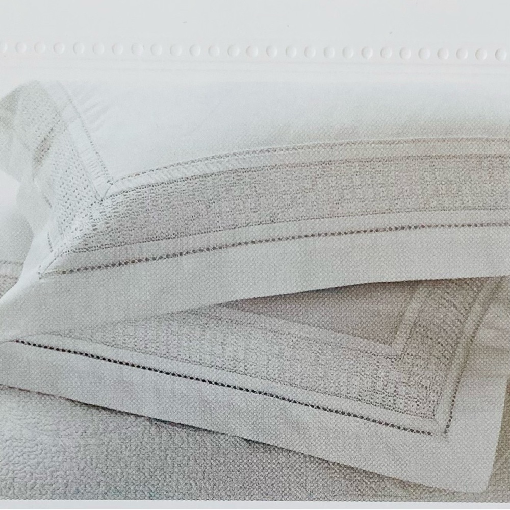 Martha Stewart Fine Linens King Pillow Sham White